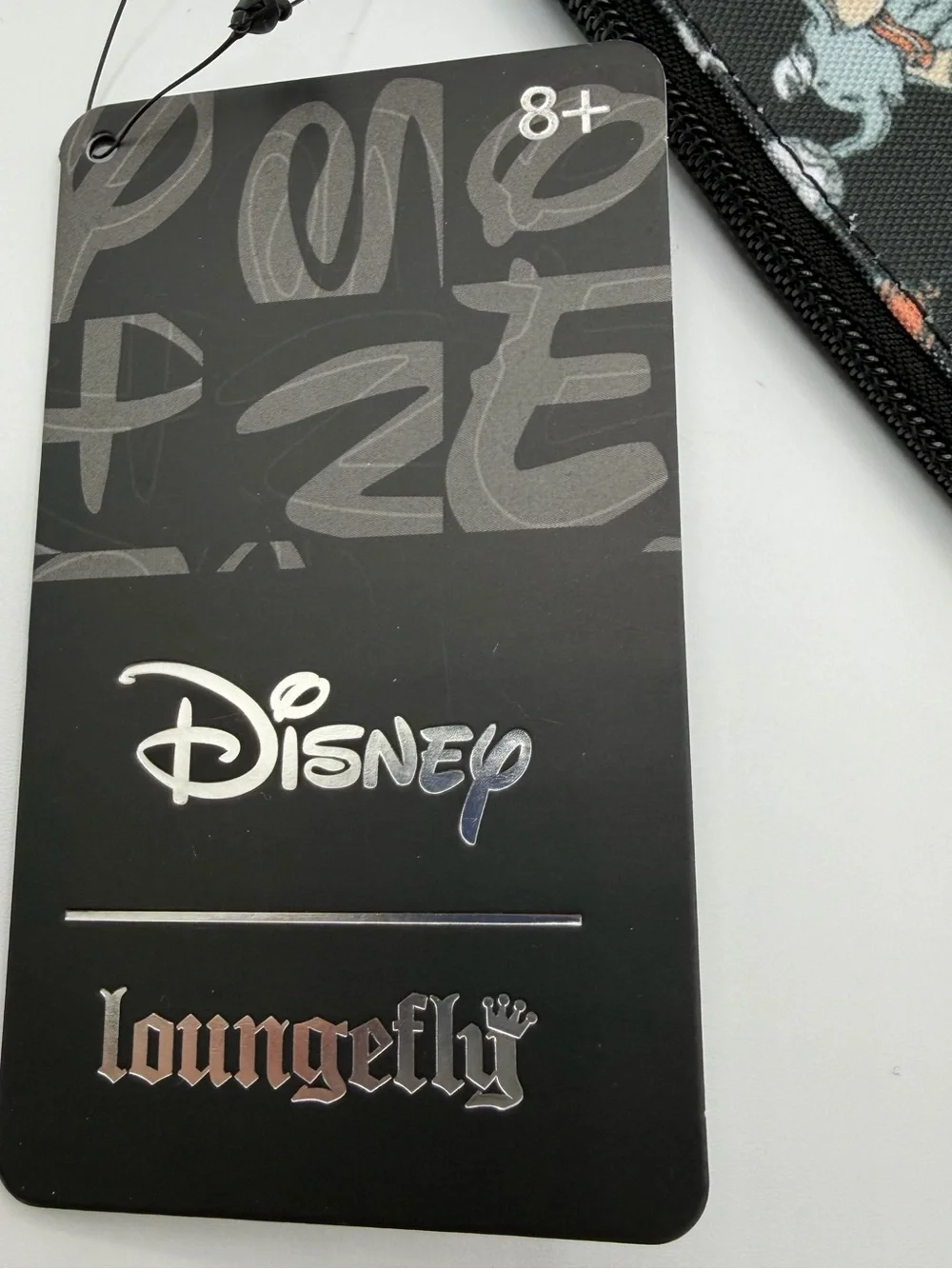 Disney Loungefly Dumbo Big Top Nylon Zip Pouch NWT
